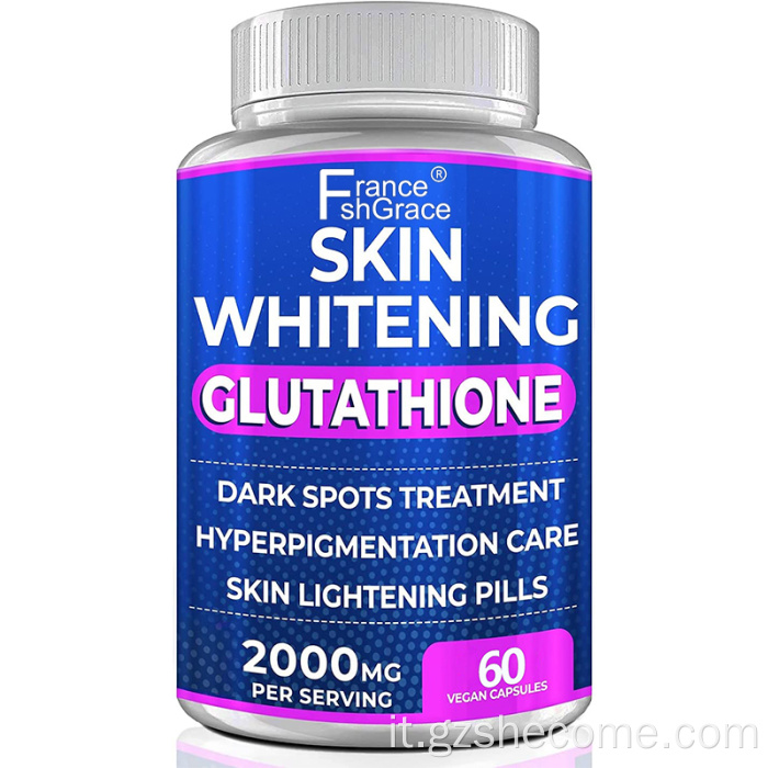 Sbiancante effetto anti-invecchiamento capsule sbiancanti glutatione